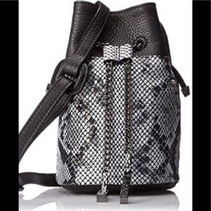 Halston Heritage Mini Bucket Handbag